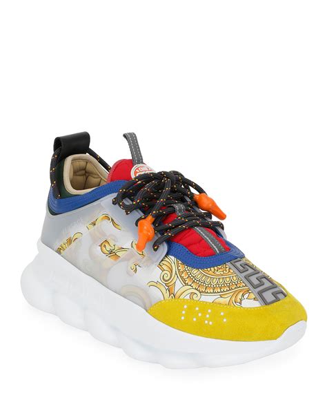 chain reaction versace estate|authentic versace chain reaction sneakers.